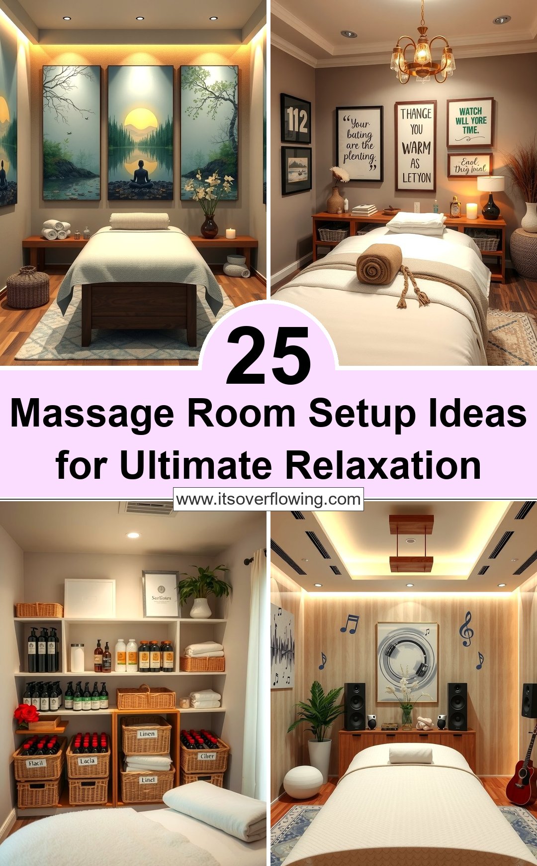 10 Creative Massage Room Setup Ideas to Enhance Relaxation - Image 4