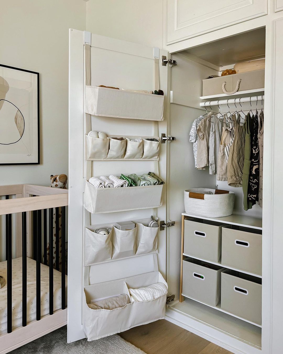 Creative Nursery Closet Ideas for Organizing Your Baby’s Space