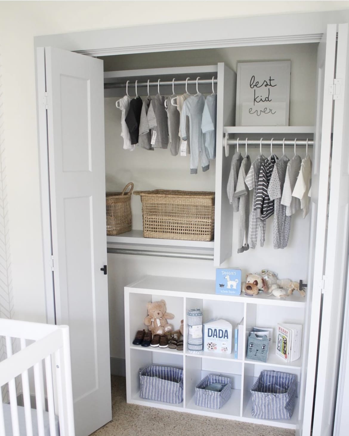 Creative Nursery Closet Ideas for Organizing Your Baby’s Space - Image 3