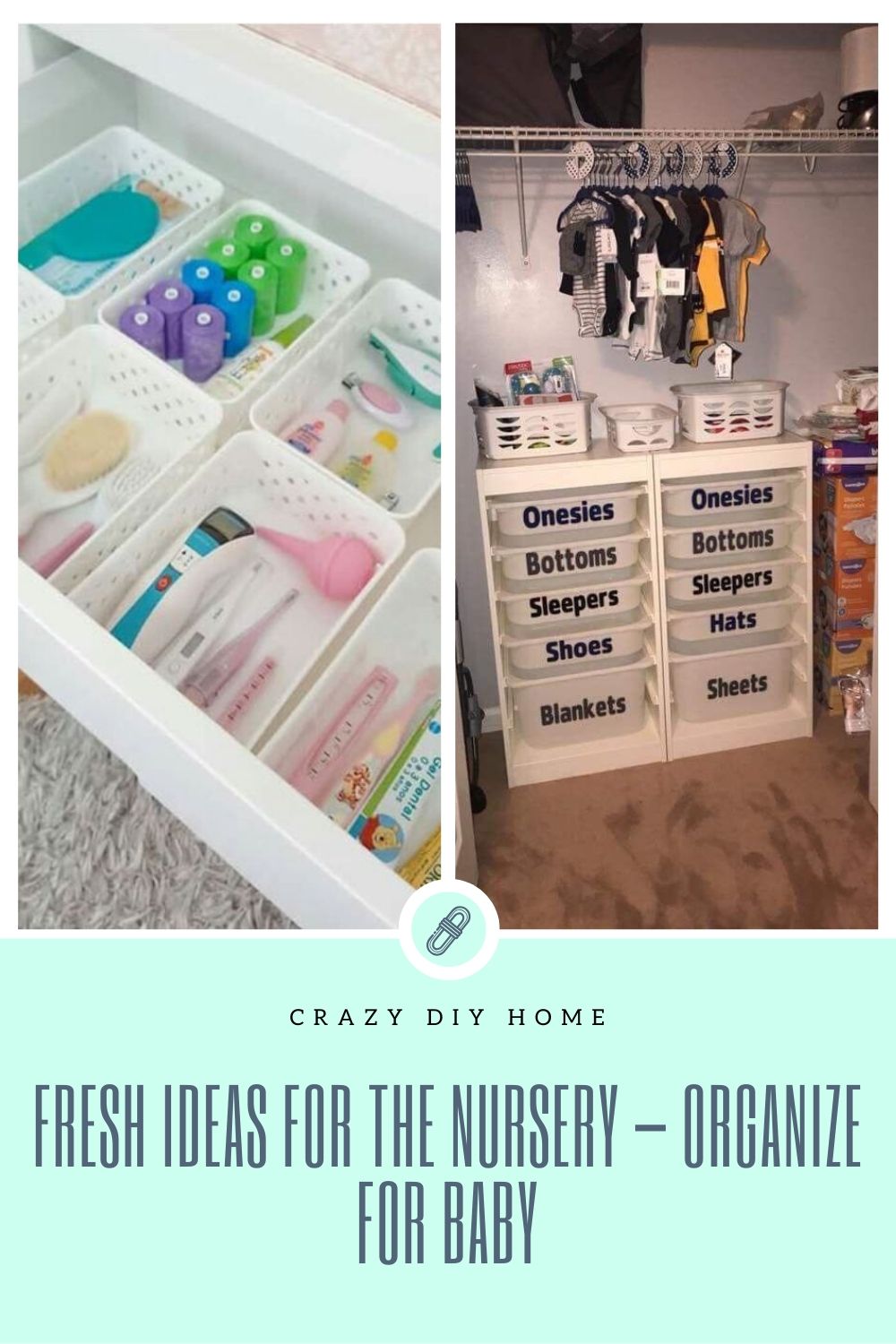 Creative Nursery Closet Ideas for Organizing Your Baby’s Space - Image 4