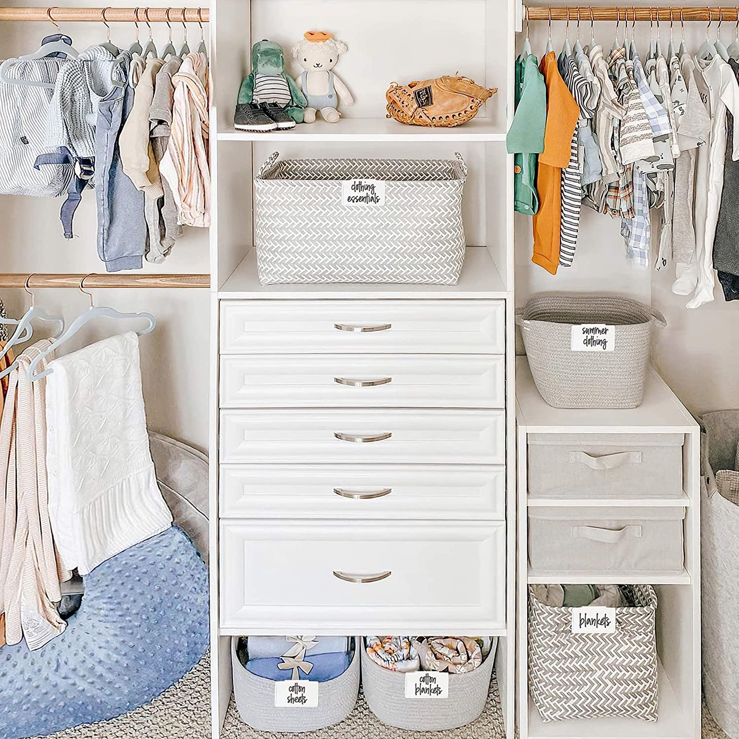 Creative Nursery Closet Ideas for Organizing Your Baby’s Space - Image 5