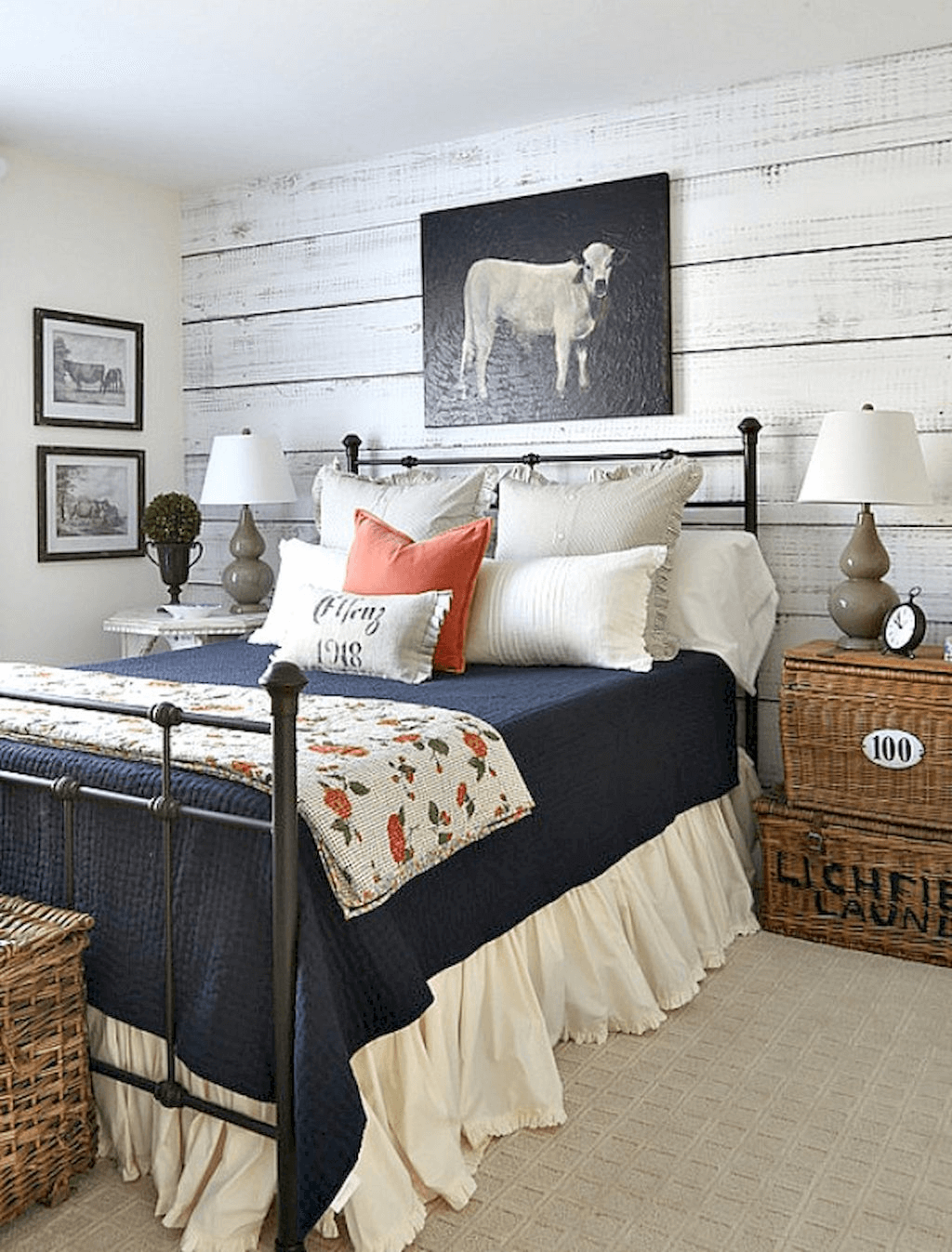 30 Farmhouse Bedroom Ideas to Create a Cozy Rustic Retreat - Image 2