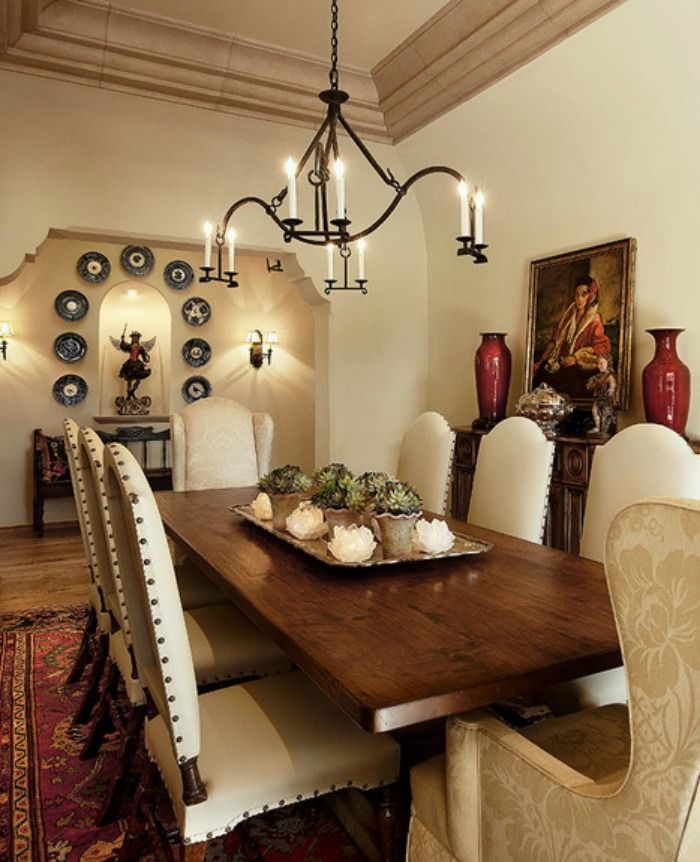 Spanish Style Dining Room Ideas to Bring Warmth and Character - Image 1